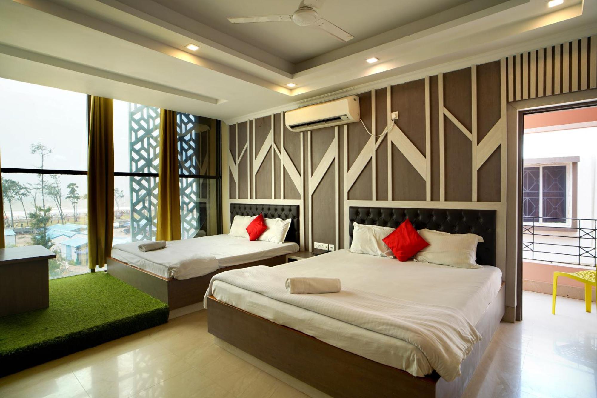 Royal Sea View !! Beach Front With Free Wifi !! Digha  Buitenkant foto